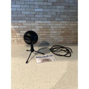 Blue Snowball iCE USB Microphone for Recording & Streaming on PC & Mac - Black
